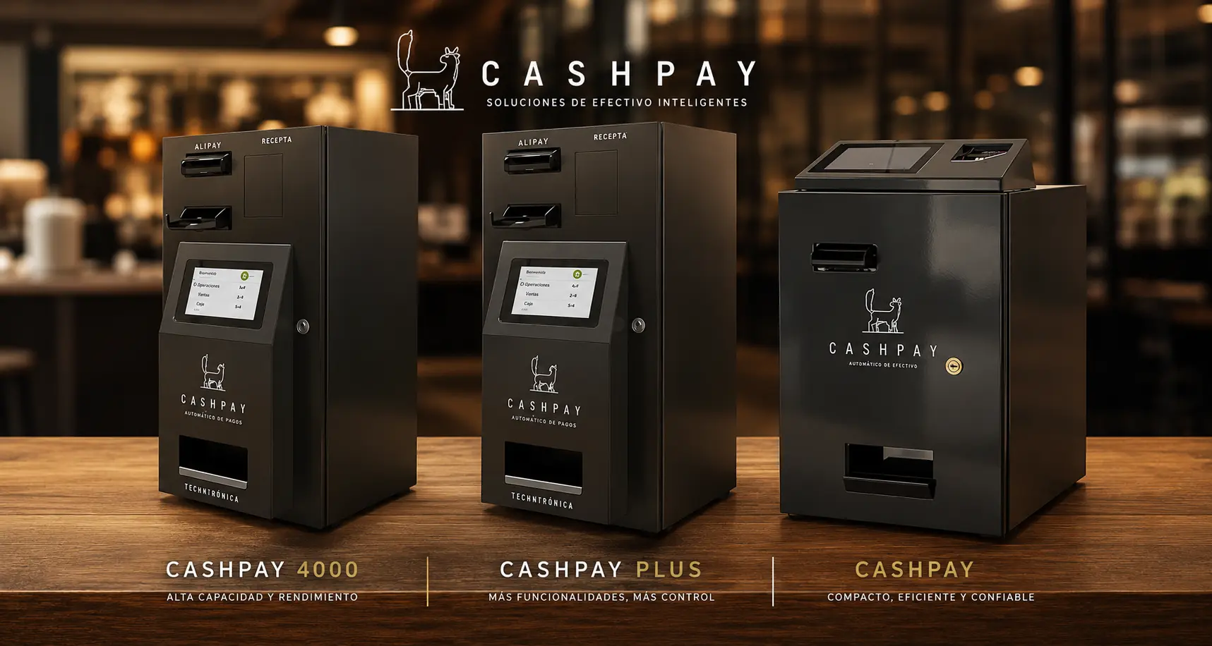 Modelos de cajón inteligente CashPay